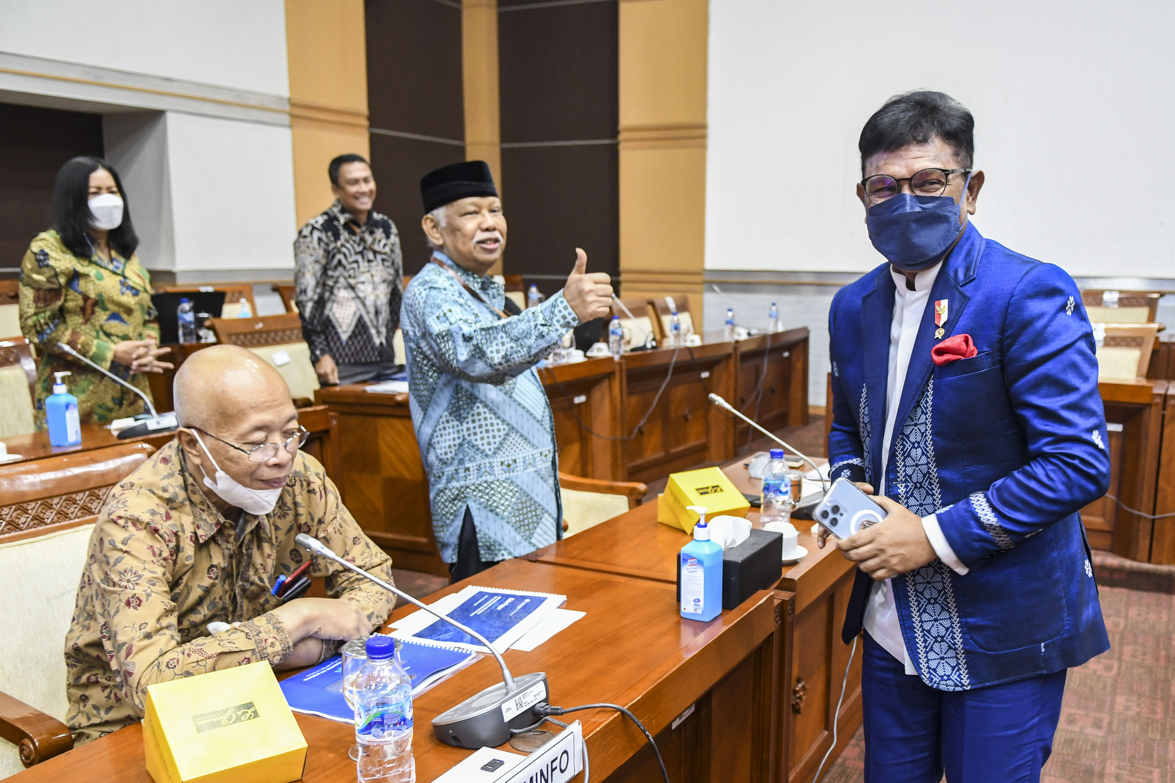 Rapat Kerja Komisi I DPR dengan Kemkominfo