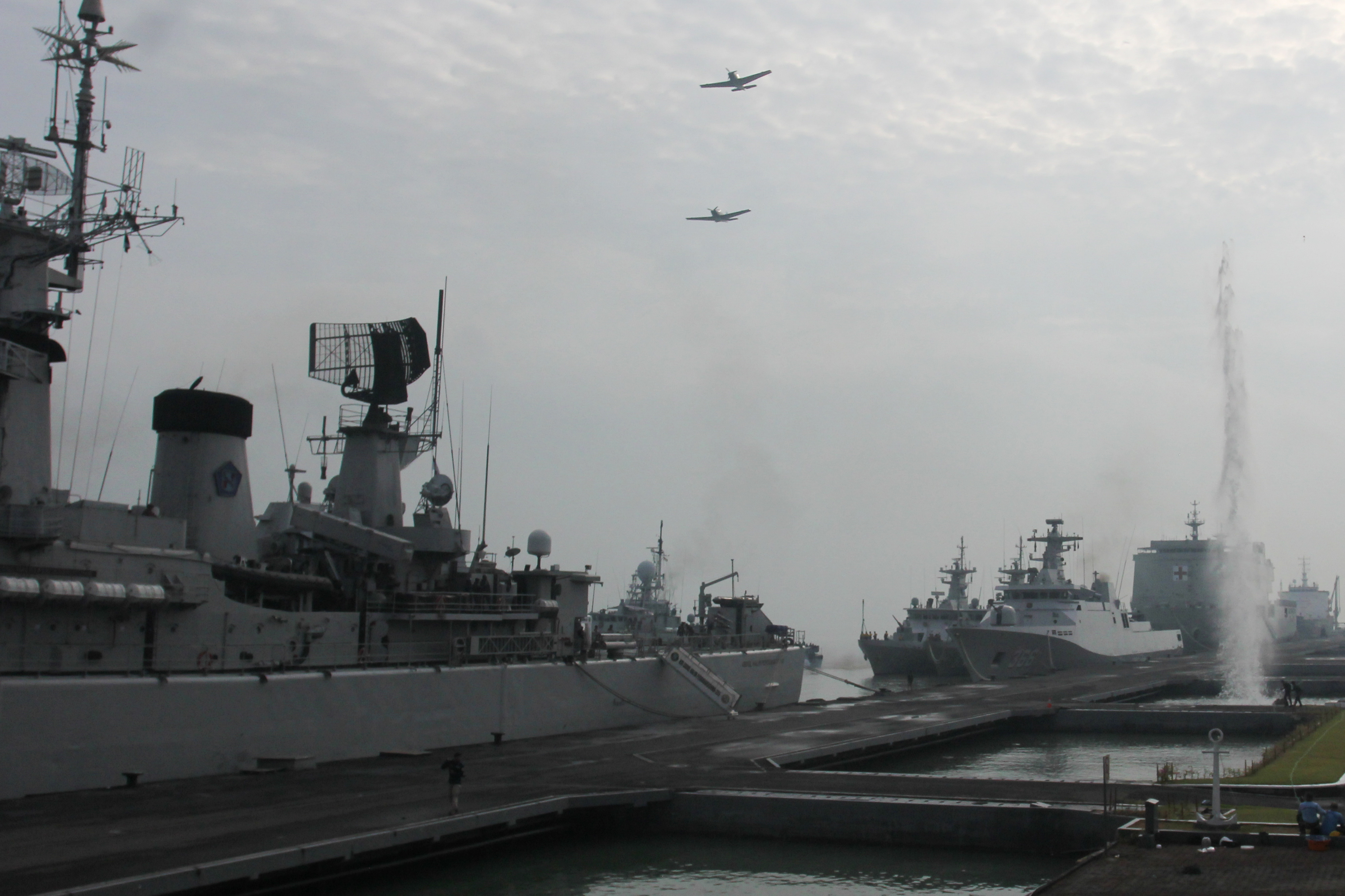 Latihan Pertahanan Pangkalan Armada Siaga