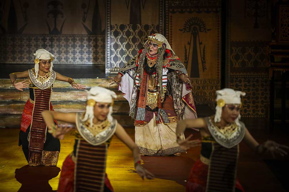 Pementasan Sudamala dari Epilog Calonarang 