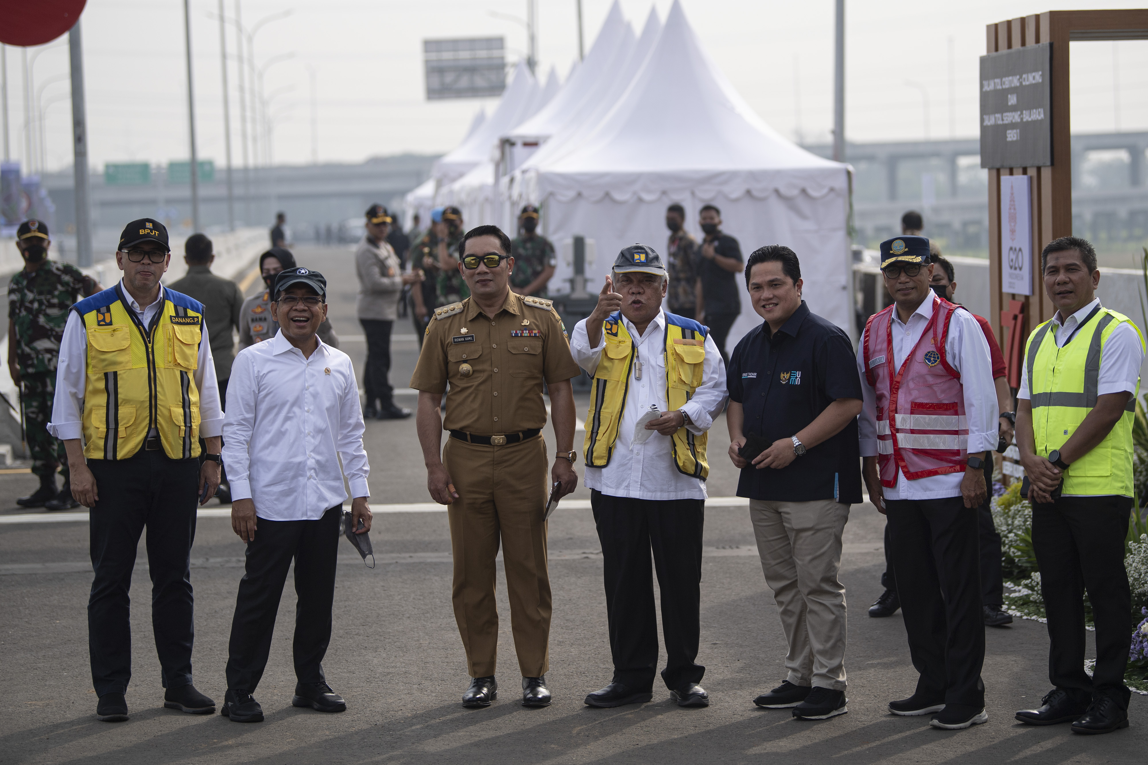 Presiden Jokowi Meresmikan Tol Cibitung-Cilincing dan Serpong-Balaraja