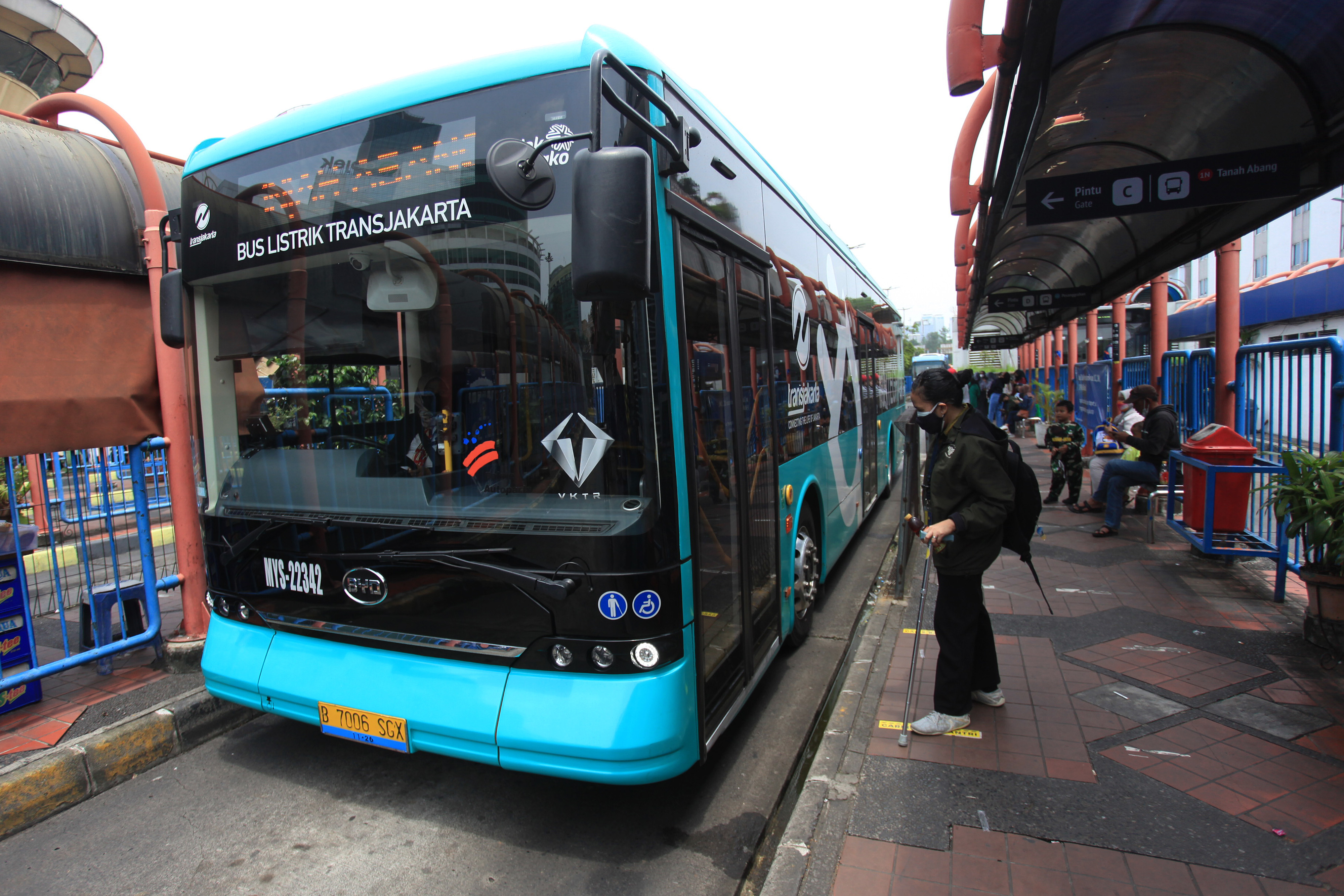 Rencana Penambahan 100 Unit Bus Listrik Transjakarta