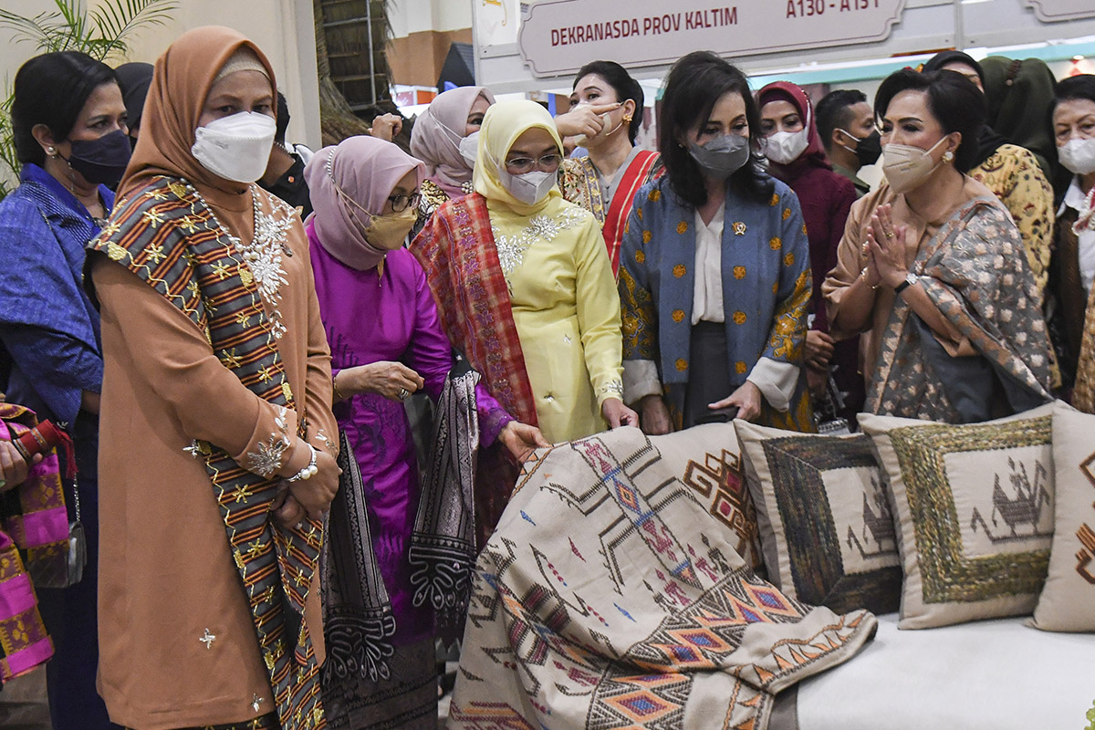 Pembukaan Pameran Kriyanusa Kerajinan Nusantara 2022 