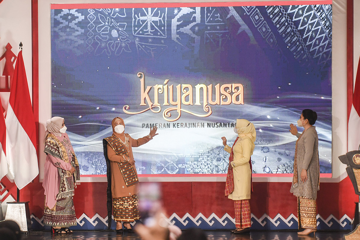 Pembukaan Pameran Kriyanusa Kerajinan Nusantara 2022 