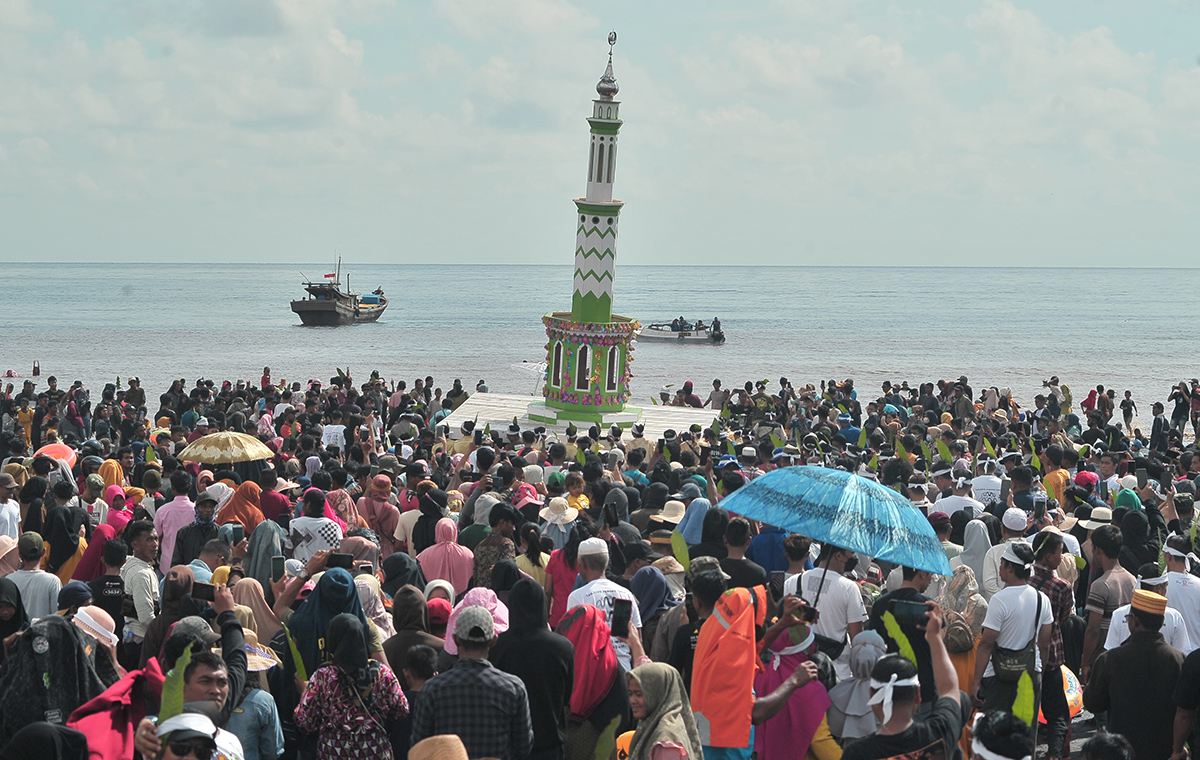 Tradisi Mandi Safar di Jambi 
