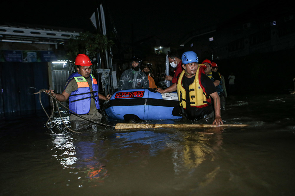 Banjir di Tangerang Selatan