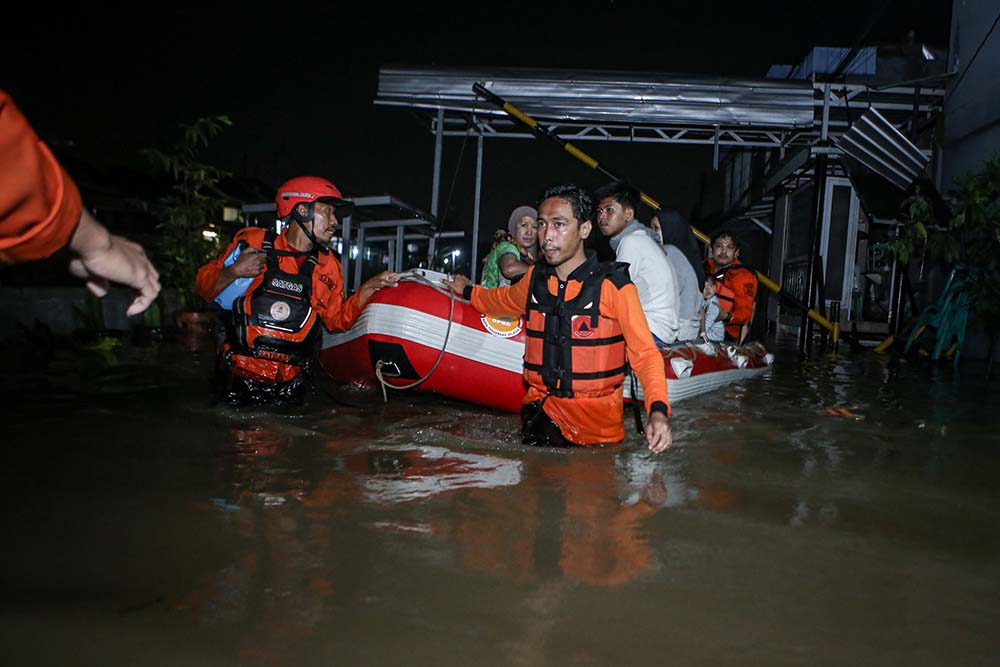 Banjir di Tangerang Selatan