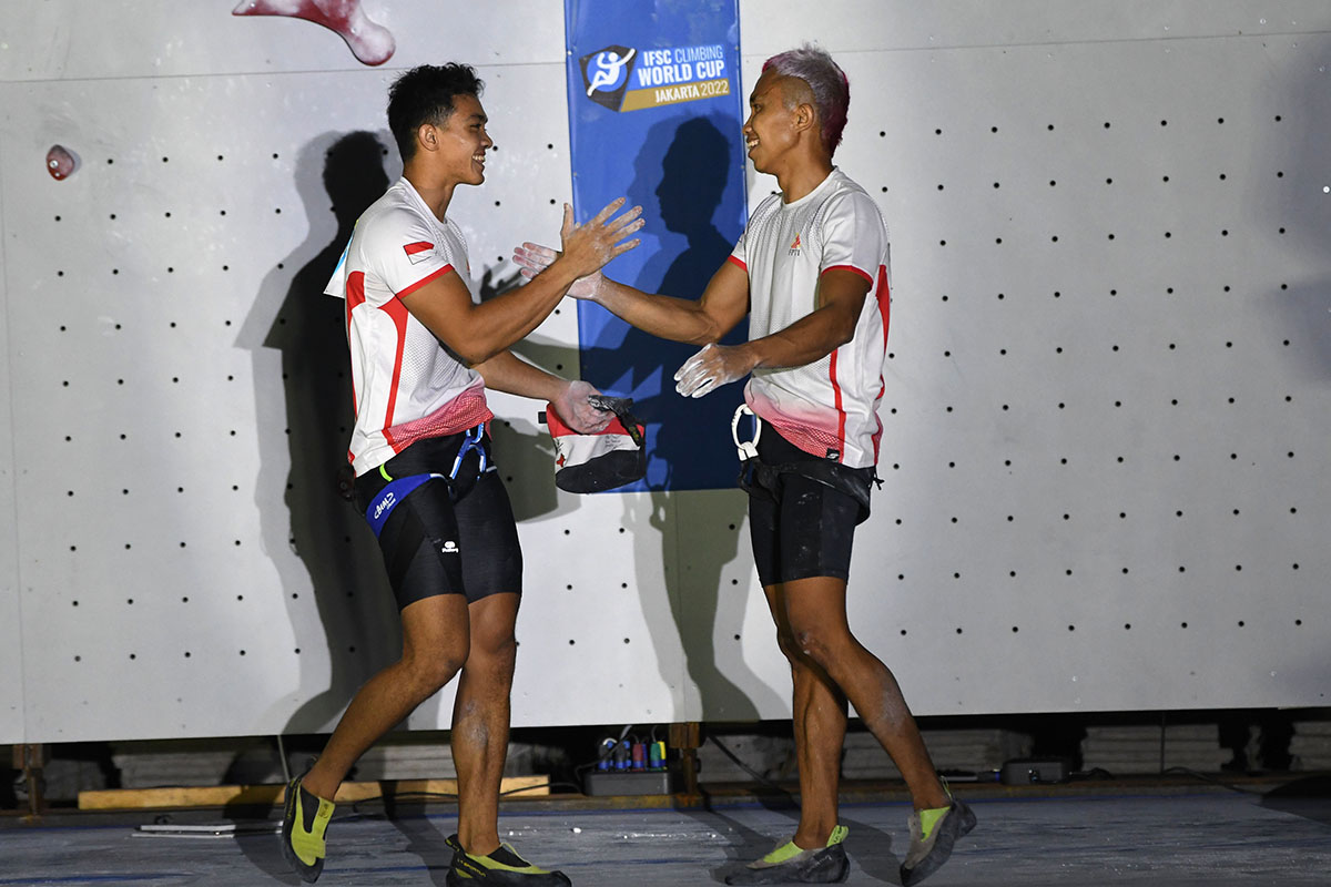 Aspar Jaelolo Juara Dunia Panjat Tebing 2022