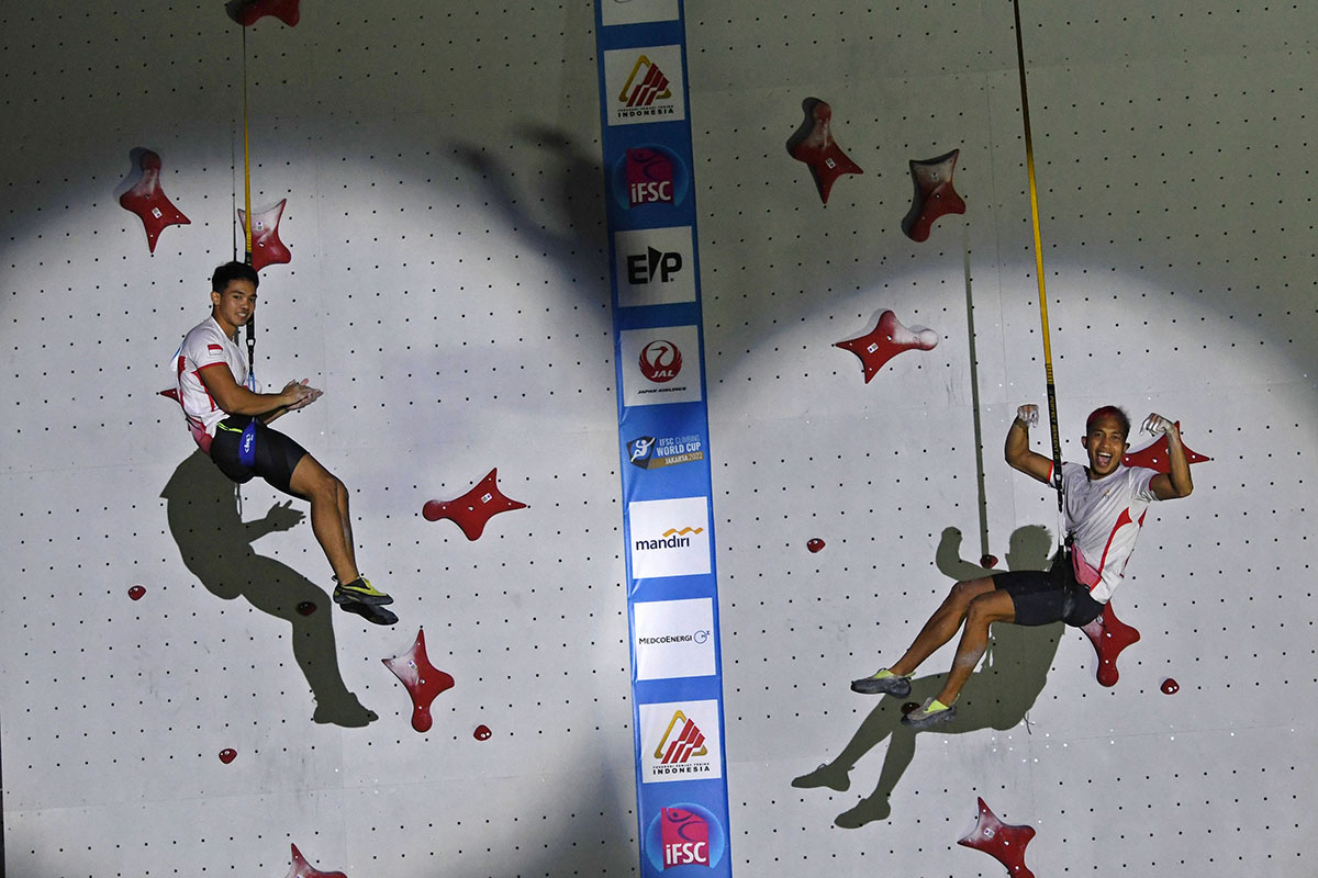 Aspar Jaelolo Juara Dunia Panjat Tebing 2022