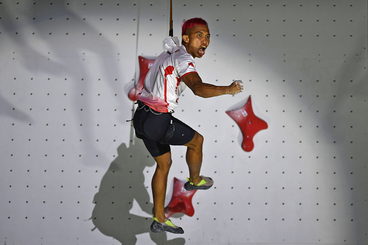 Aspar Jaelolo Juara Dunia Panjat Tebing 2022