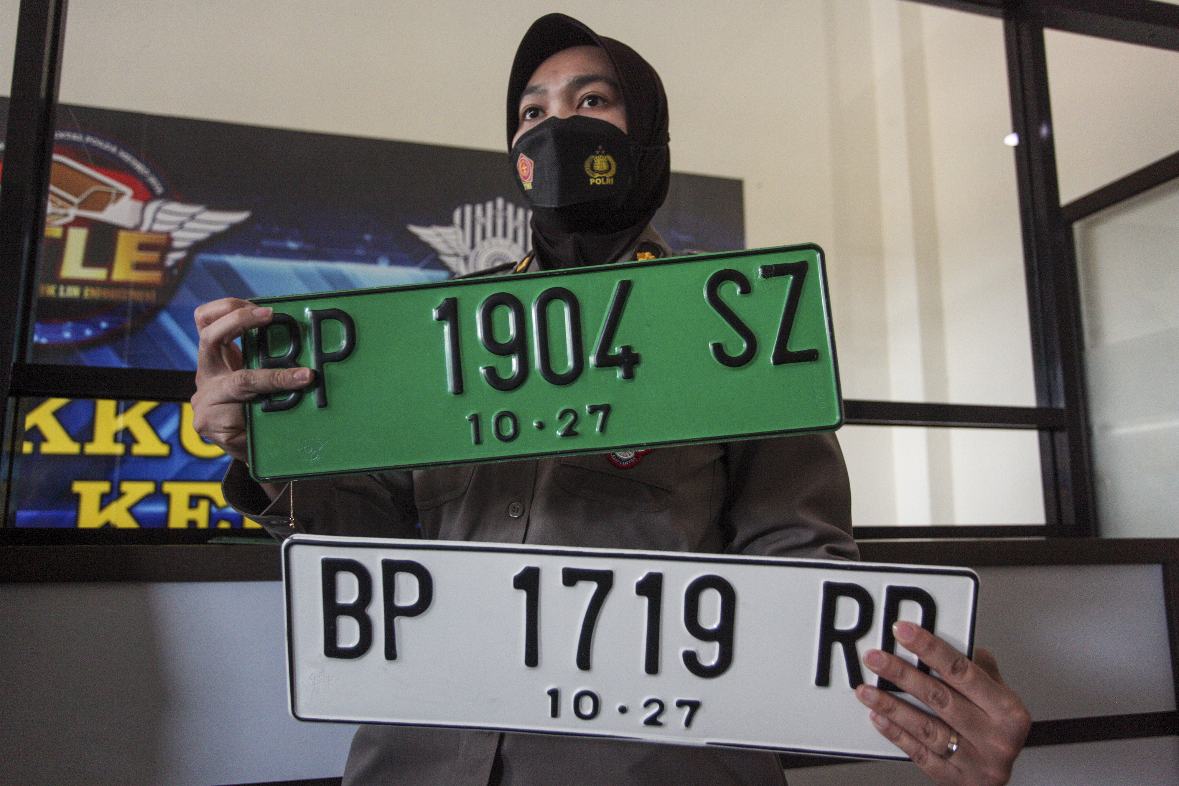 Pemberlakuan TNKB Warna Dasar Putih dan Hijau di Batam