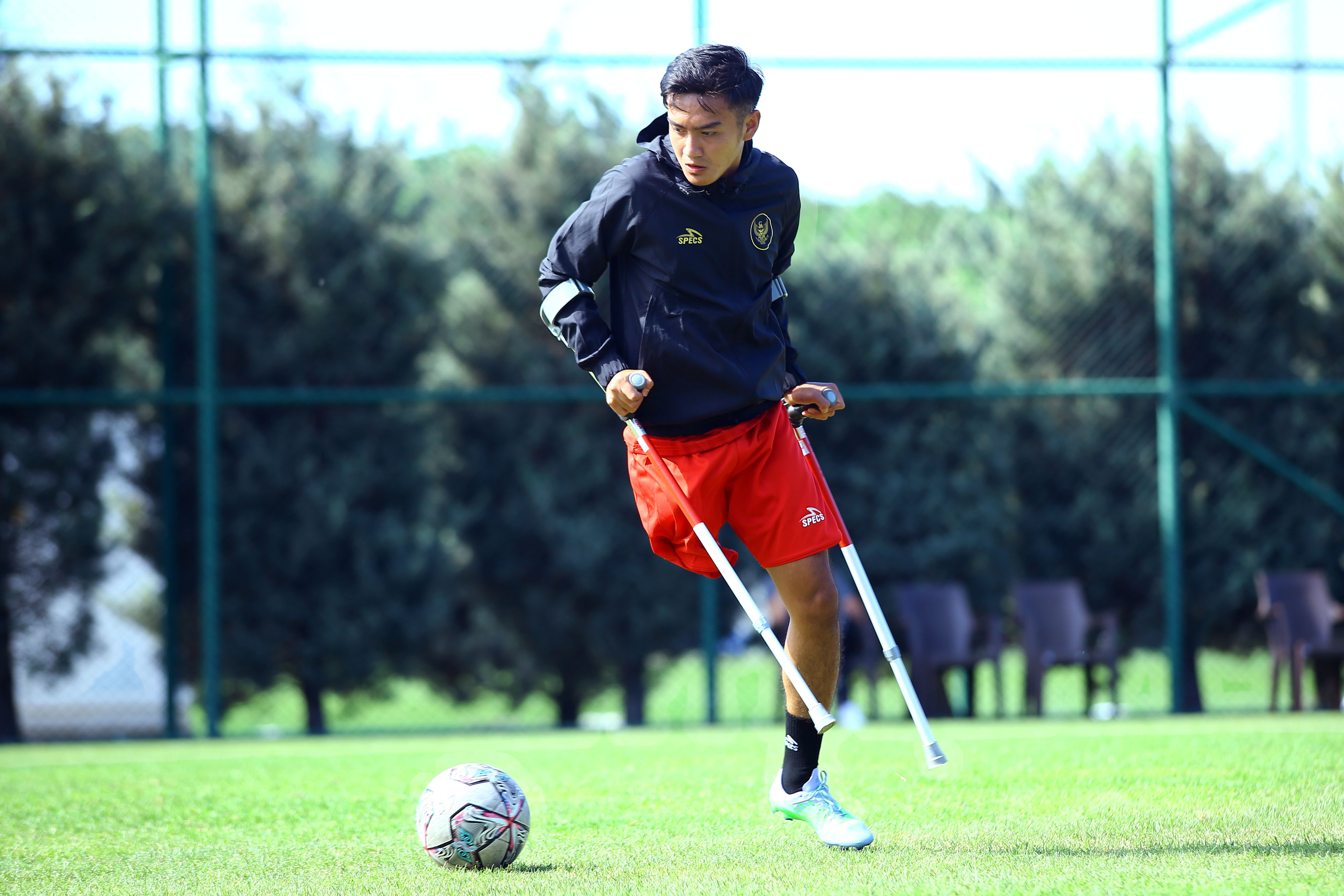 Persiapan Laga Perdana Timnas di Piala Dunia Amputasi