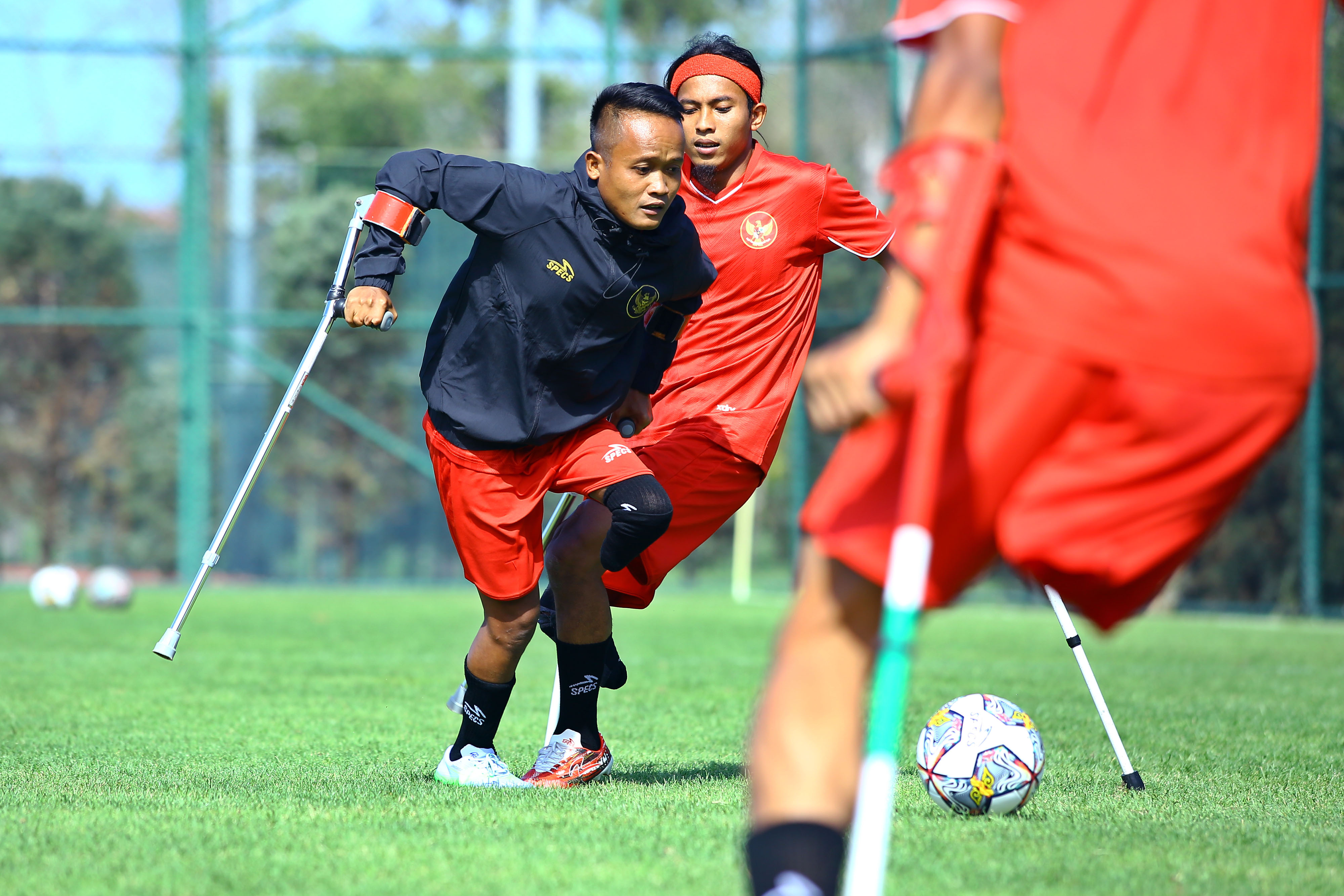 Persiapan Laga Perdana Timnas di Piala Dunia Amputasi