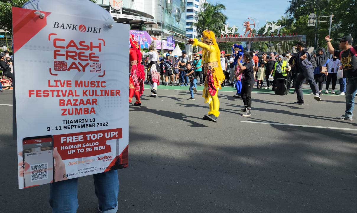 Cash Free Day Bank DKI