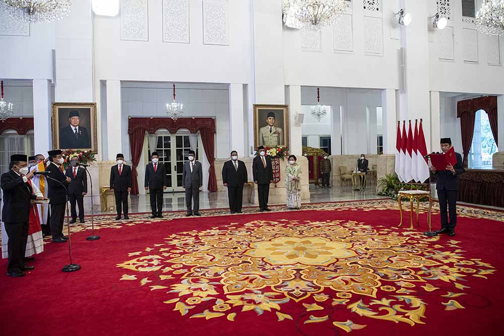 Presiden Lantik Anggota DKPP Unsur Tokoh Masyarakat