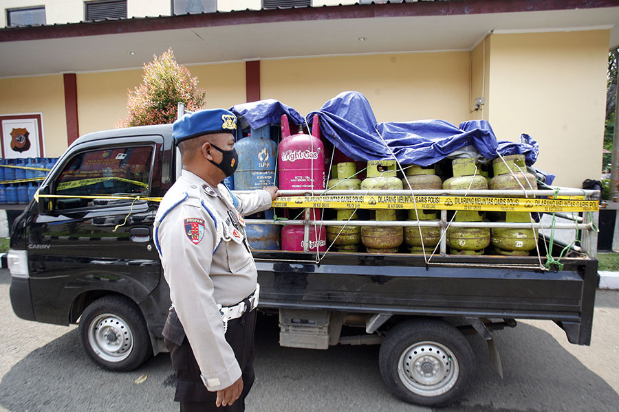 Pengungkapan Elpiji Oplosan Beromzet Rp90 Juta Perbulan 