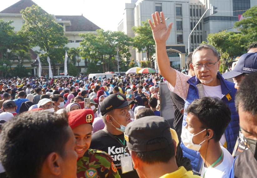 Mendag dan Gubernur Jateng Ikut Jalan Bareng Pra-Muktamar Muhammadiyah