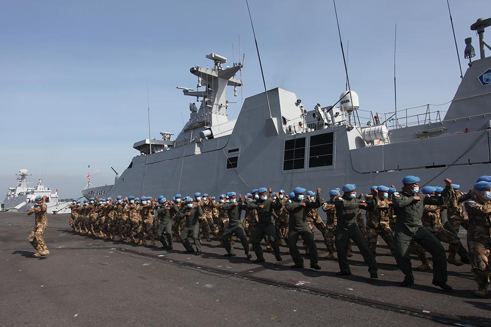 Kepulangan Satgas Maritime Task Force (MTF) Dari Lebanon