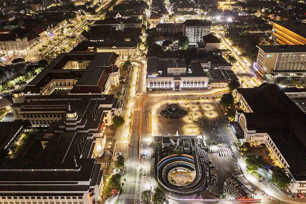 Kawasan Kota Tua Menjadi Destinasi Wisata Bebas PKL