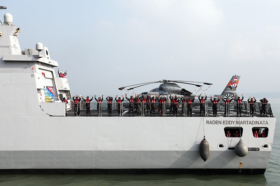 TNI AL Ikuti Latihan Bersama di Perairan Utara Australia 