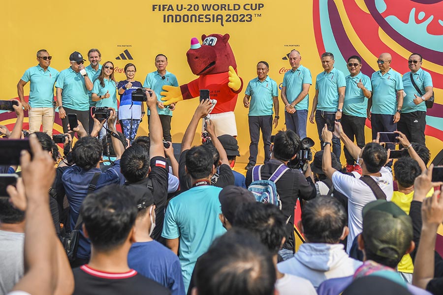 Bacuya Karakter Badak Jawa yang Menjadi Maskot Piala Dunia U-20 2023