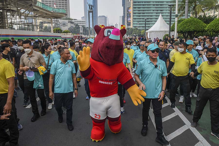 Bacuya Karakter Badak Jawa yang Menjadi Maskot Piala Dunia U-20 2023