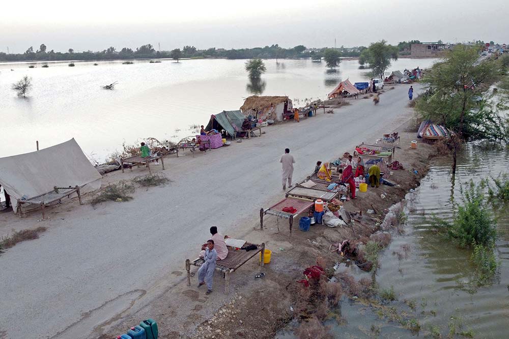 Korban Terdampak Banjir di Pakistan