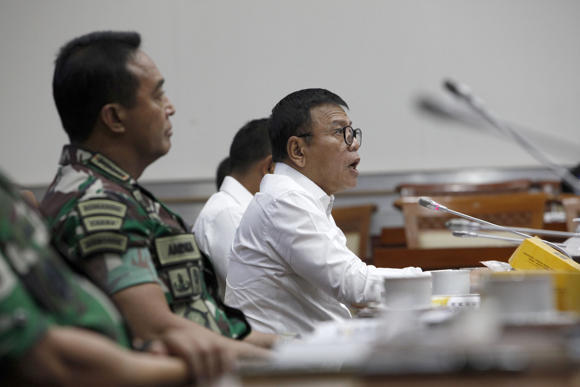 Rapat Kerja  Komisi I DPR dengan  Kementerian Pertahanan dan TNI 