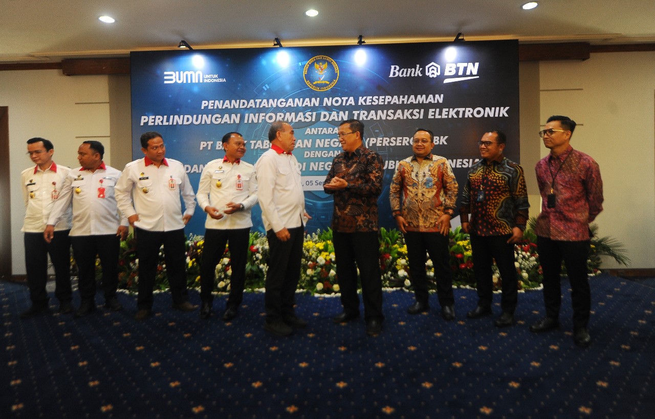 Kerja Sama Bank BTN dengan Badan Siber dan Sandi Negara