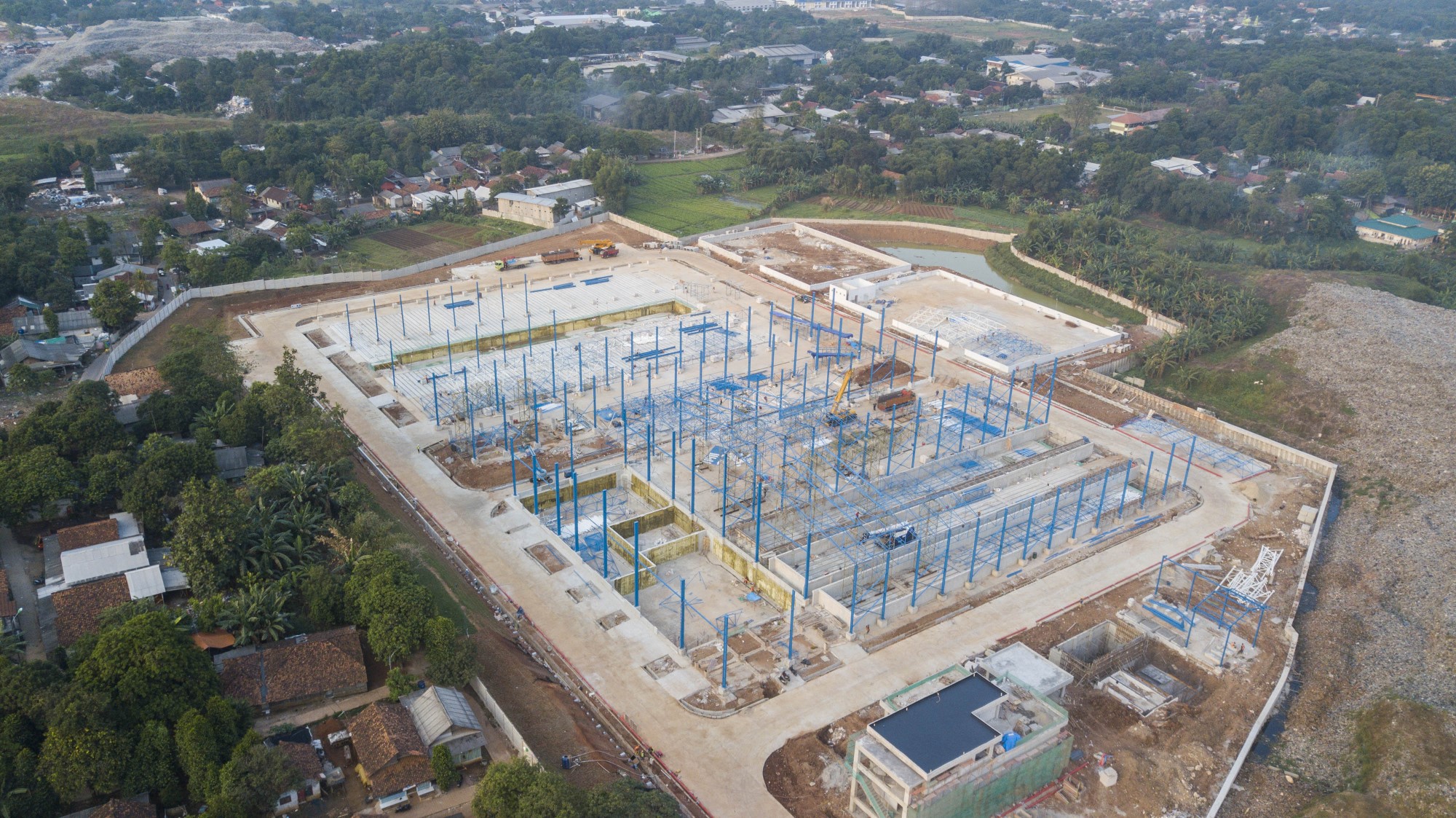 Pembangunan Fasilitas Pengelolaan Sampah Lindfill Mining dan RDF Plant di Tempat Pembuangan Sampah Terpadu  Bantargebang