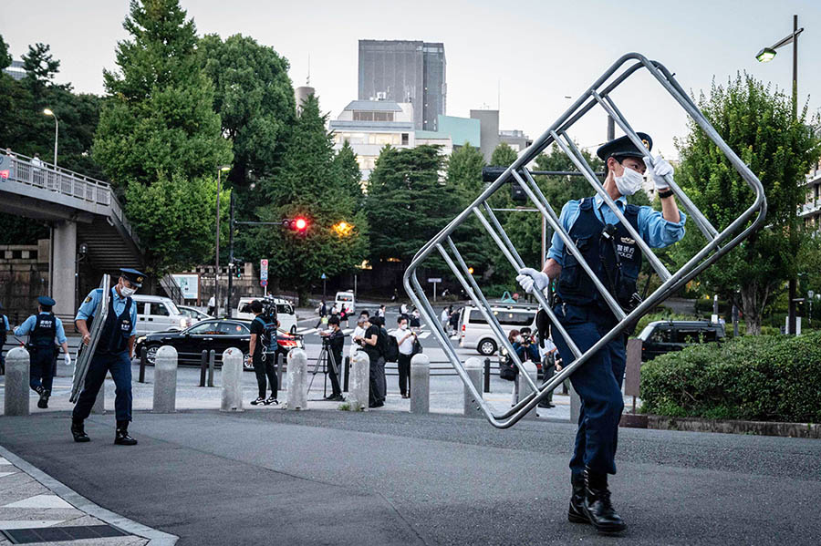 Sebanyak 20 Ribu Polisi Mengamankan Pemakaman Shinzo Abe