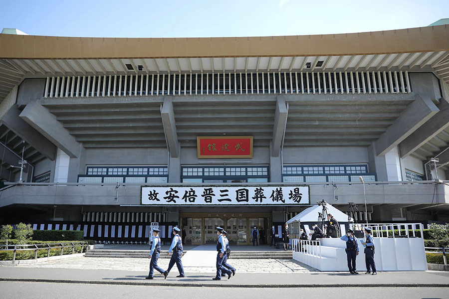 Sebanyak 20 Ribu Polisi Mengamankan Pemakaman Shinzo Abe