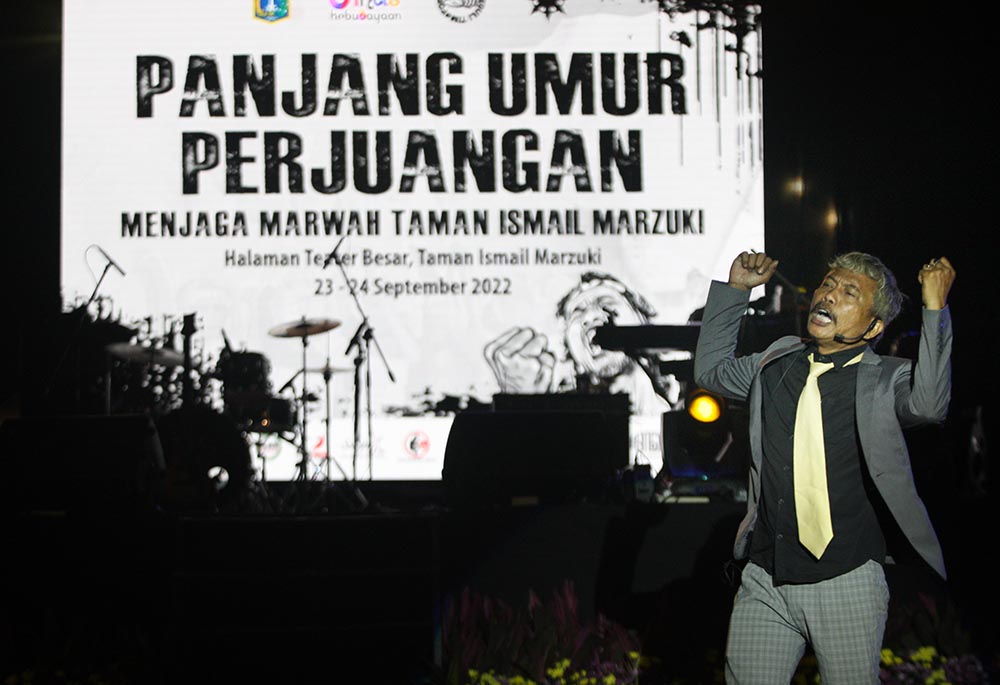 Hajatan Panjang Umur Perjuangan, Menjaga Marwah Taman Ismail Marzuki