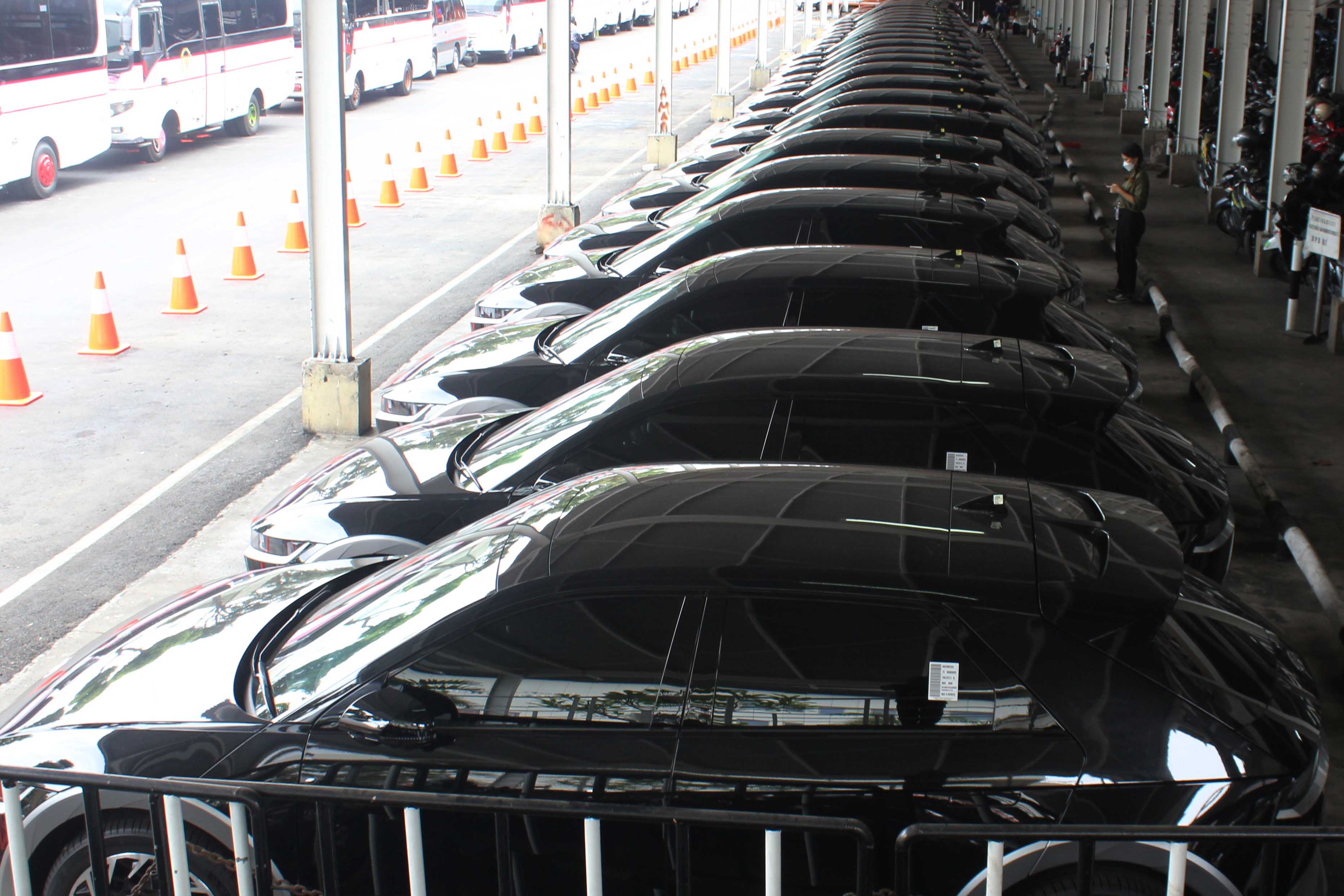 Mobil Listrik Delegasi G20 Parliamentary Speakers’ Summit (P20)