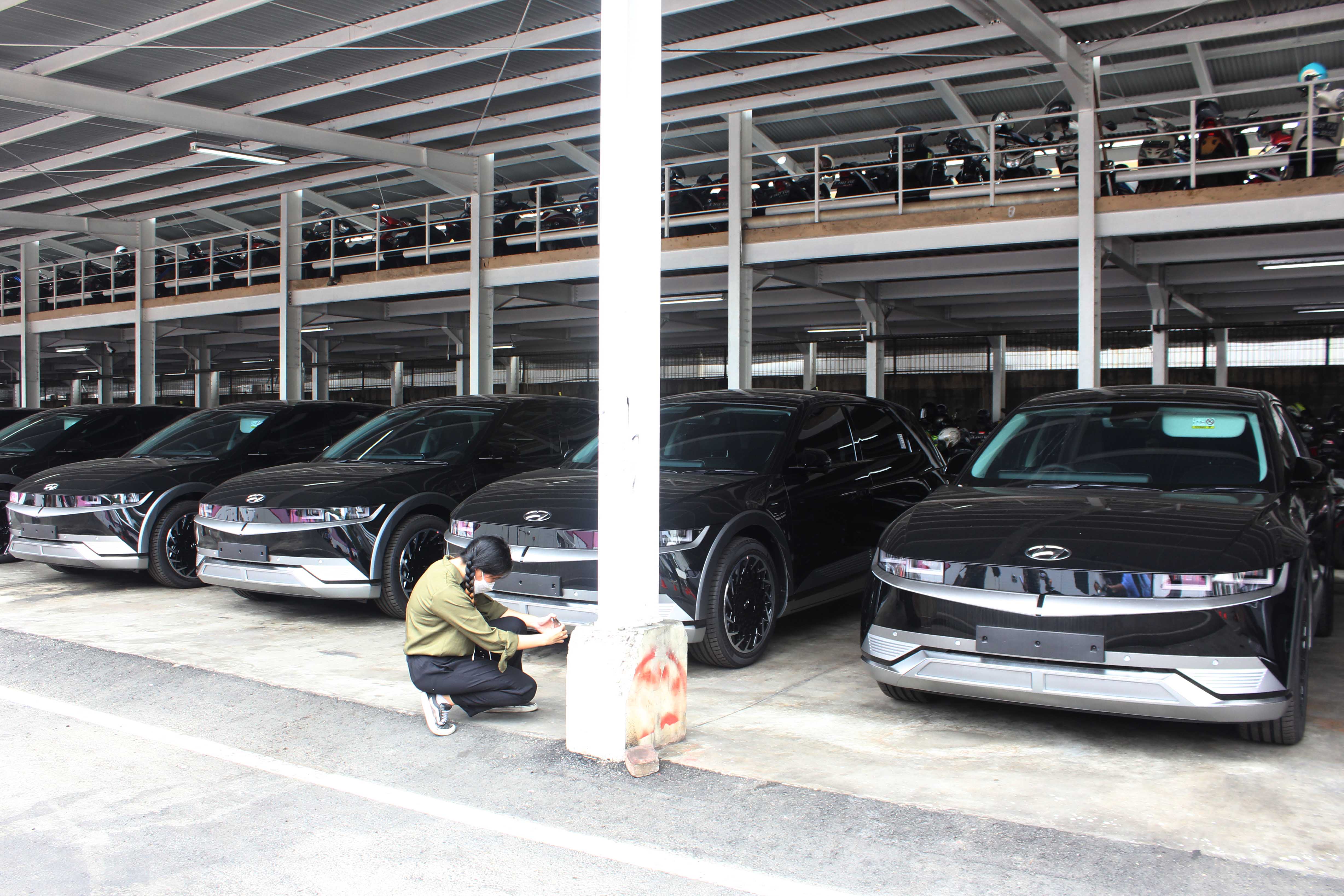 Mobil Listrik Delegasi G20 Parliamentary Speakers’ Summit (P20)