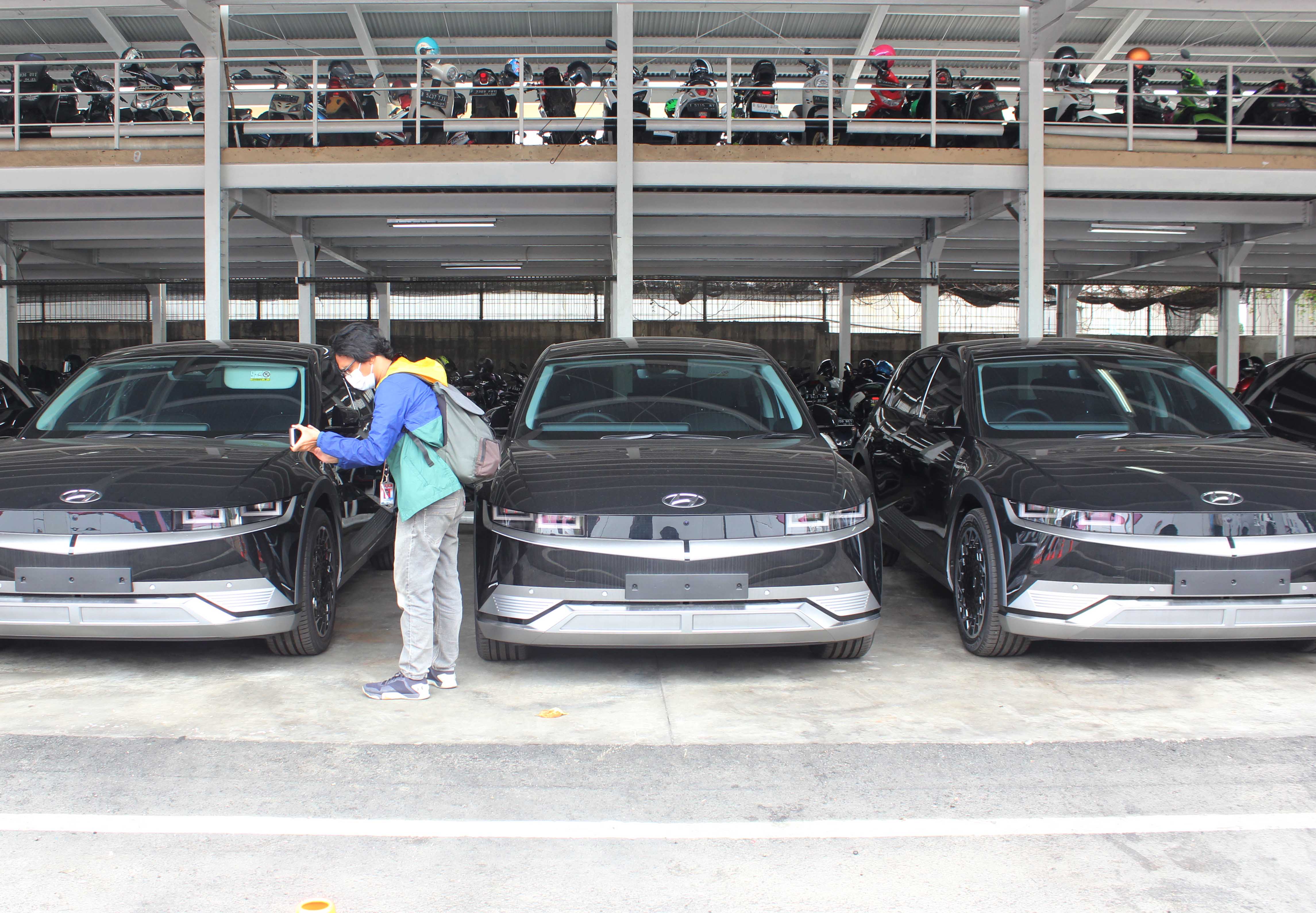 Mobil Listrik Delegasi G20 Parliamentary Speakers’ Summit (P20)