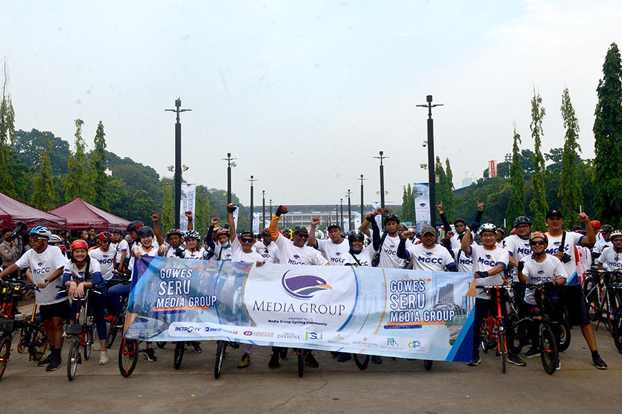 Gowes Kebersamaan Media Group Cycling Community