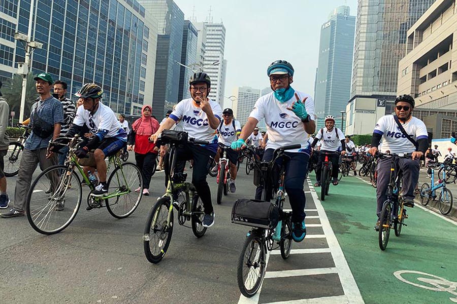 Gowes Kebersamaan Media Group Cycling Community