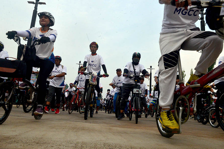 Gowes Kebersamaan Media Group Cycling Community