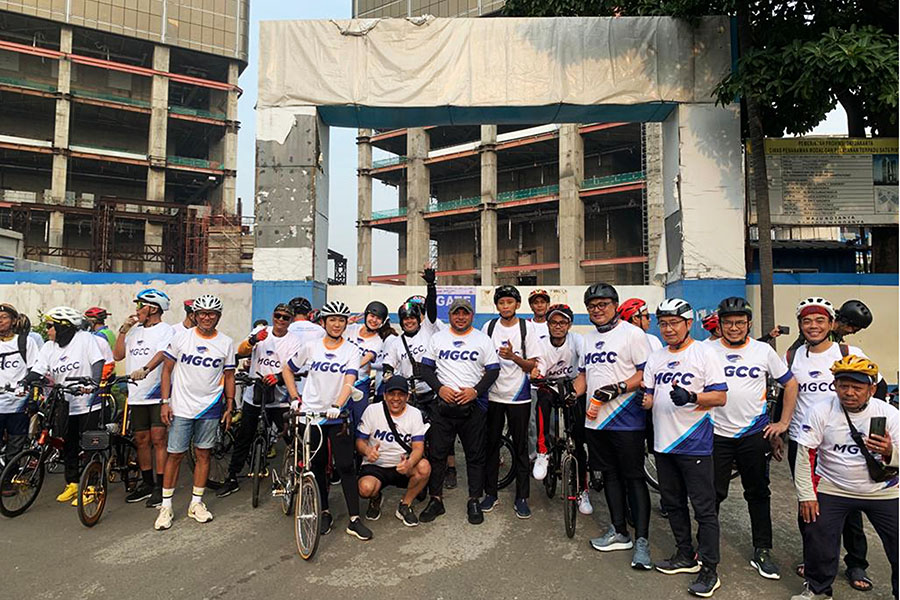 Gowes Kebersamaan Media Group Cycling Community