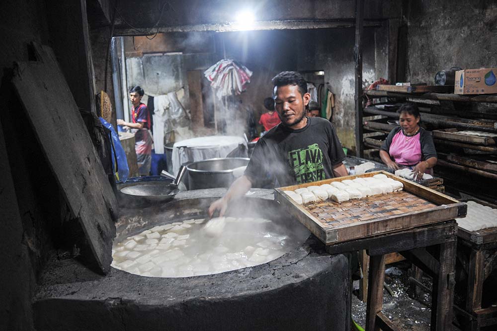 Produksi Tahu Menurun