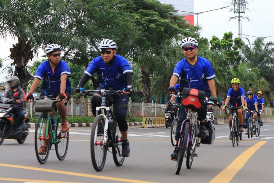 Aksi Sosial Dan Gowes Sumpah Pemuda