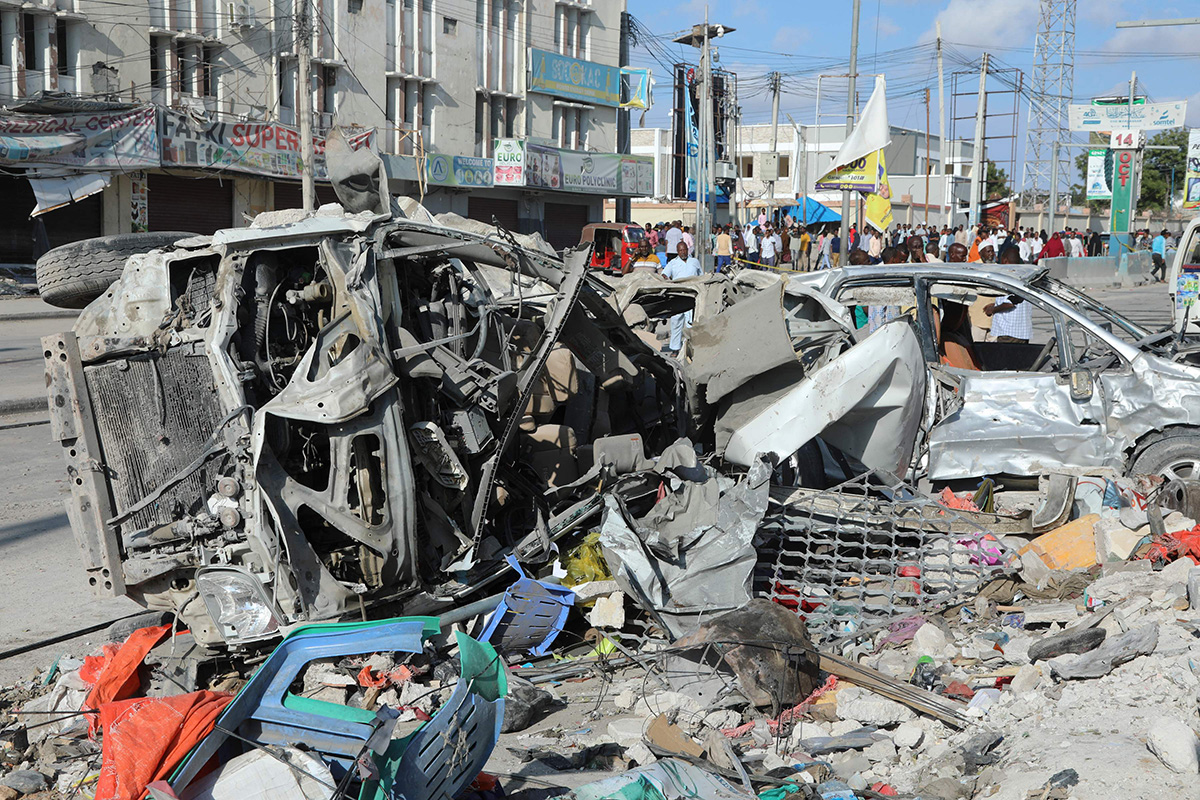 Ledakan Bom Mobil di Mogadishu