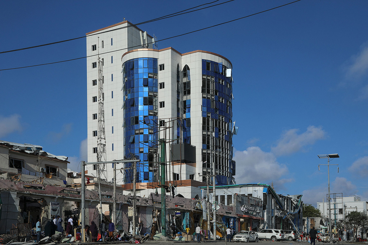 Ledakan Bom Mobil di Mogadishu