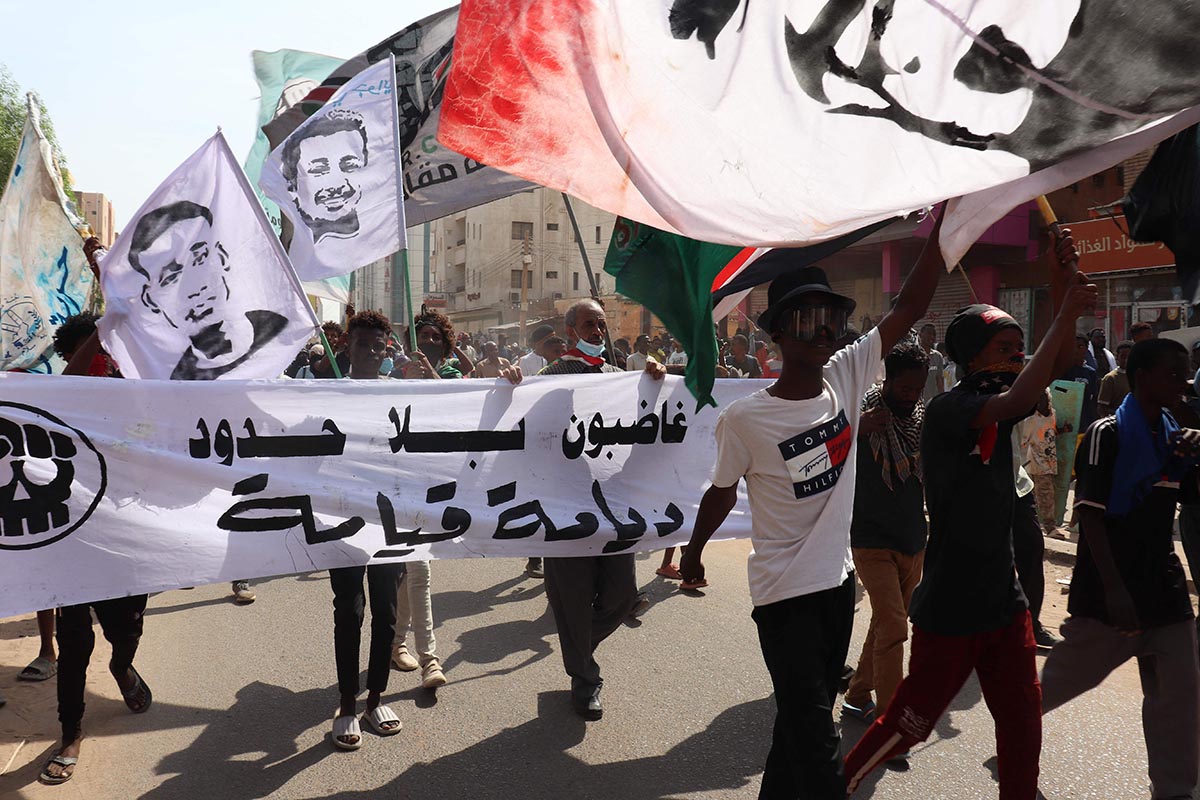 Masyarakat Tuntut Pemerintahan Sipil di Sudan