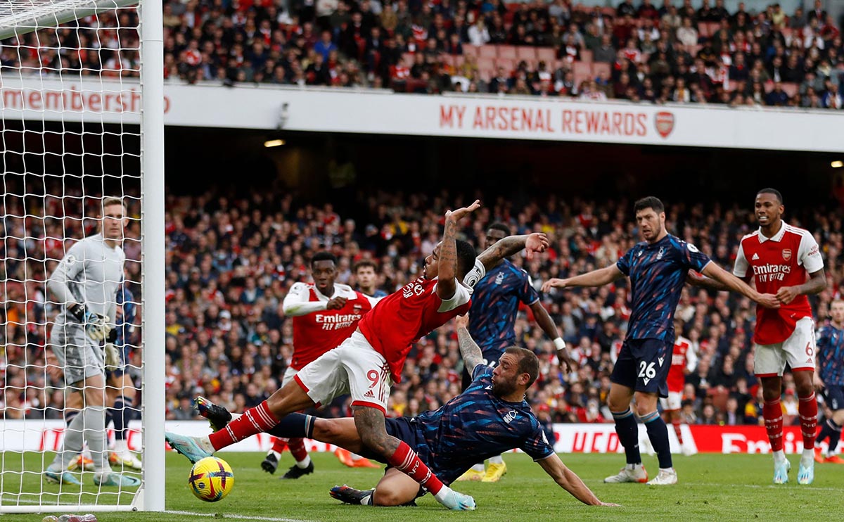 Arsenal Pesta 5 Gol