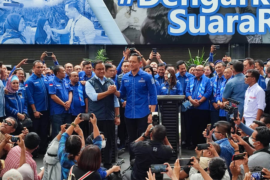 Silaturahmi Politik Anies-AHY