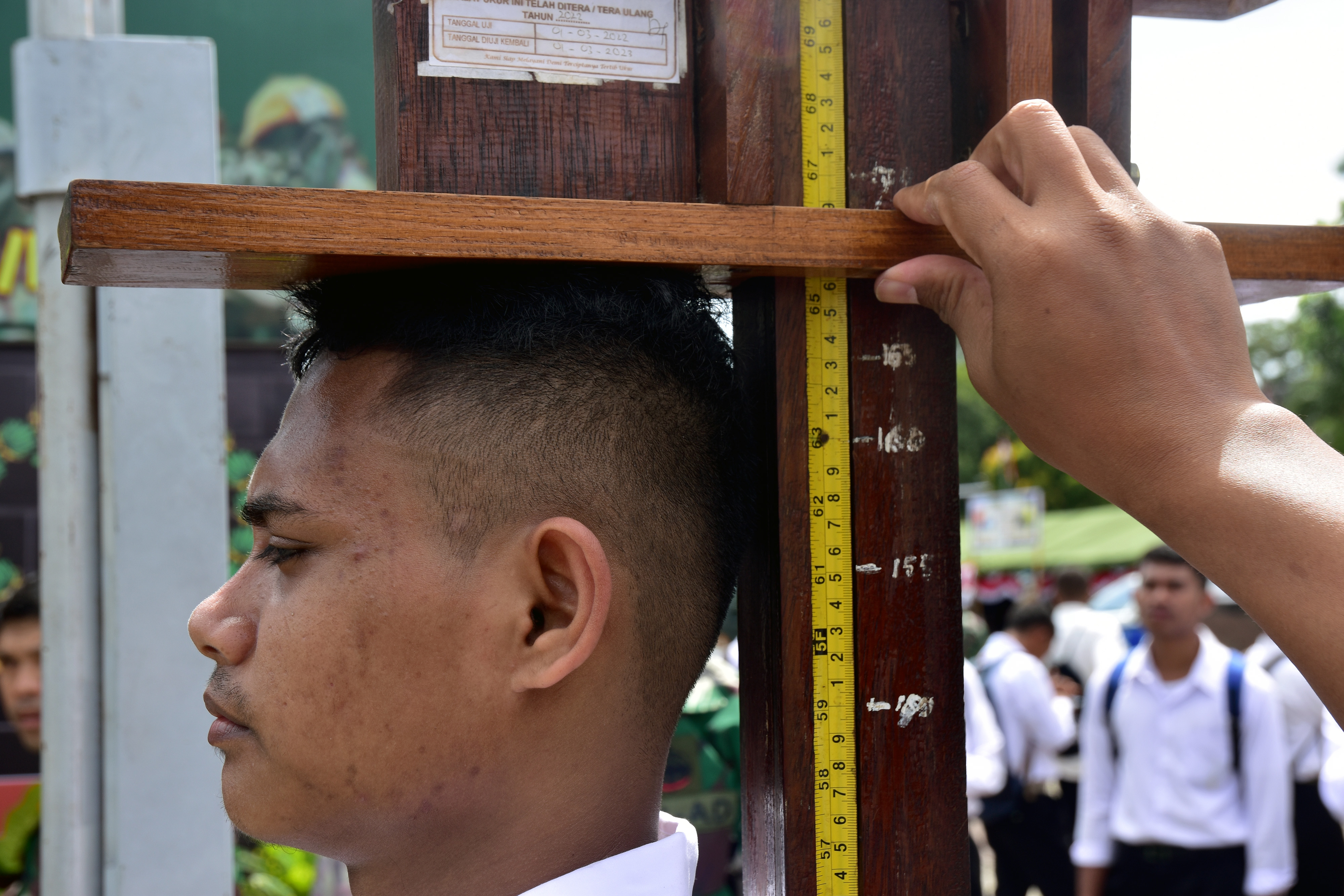 Rekrutmen Calon Taruna TNI di Maluku