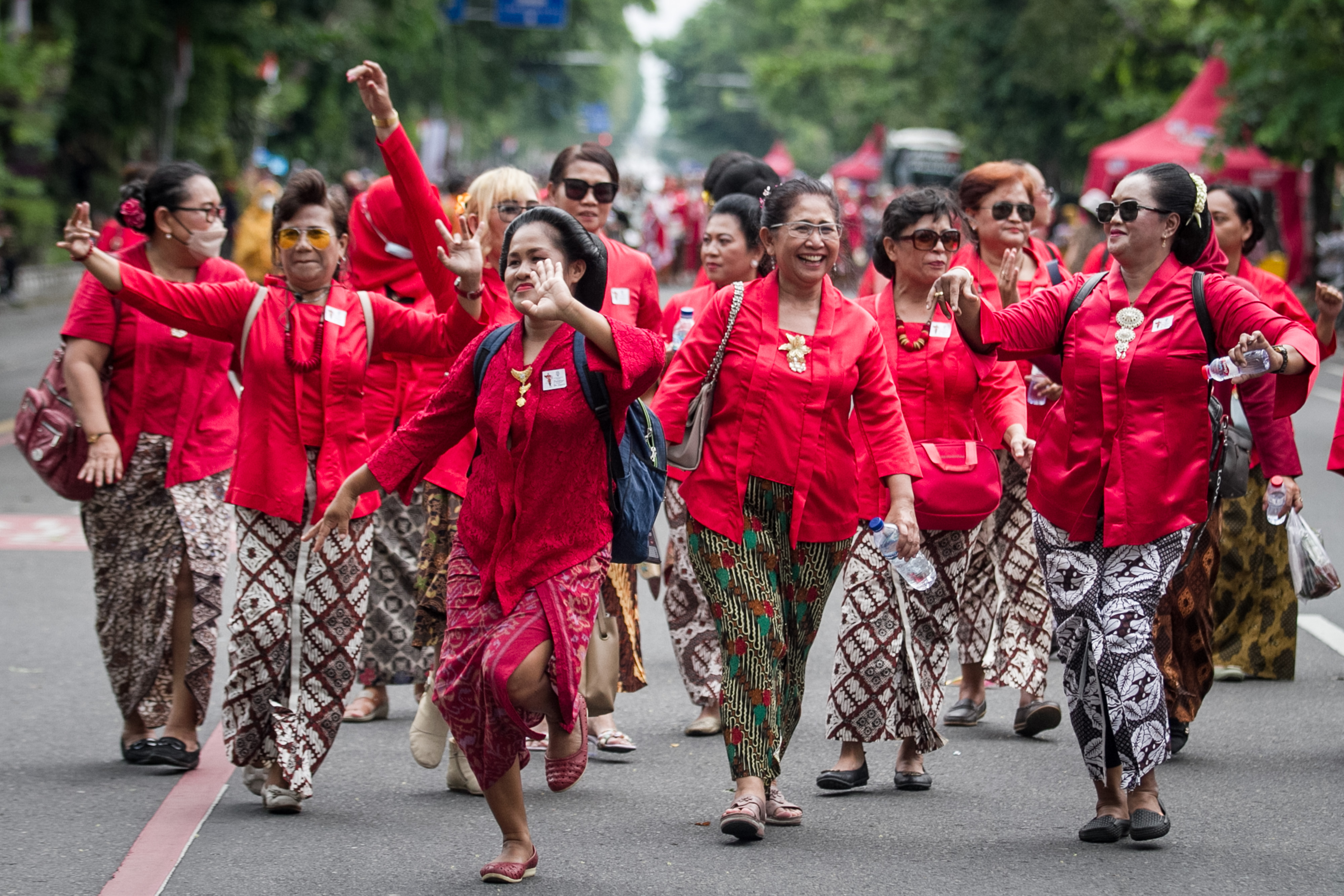 Parade Berbusana Kebaya Bersama Ibu Negara