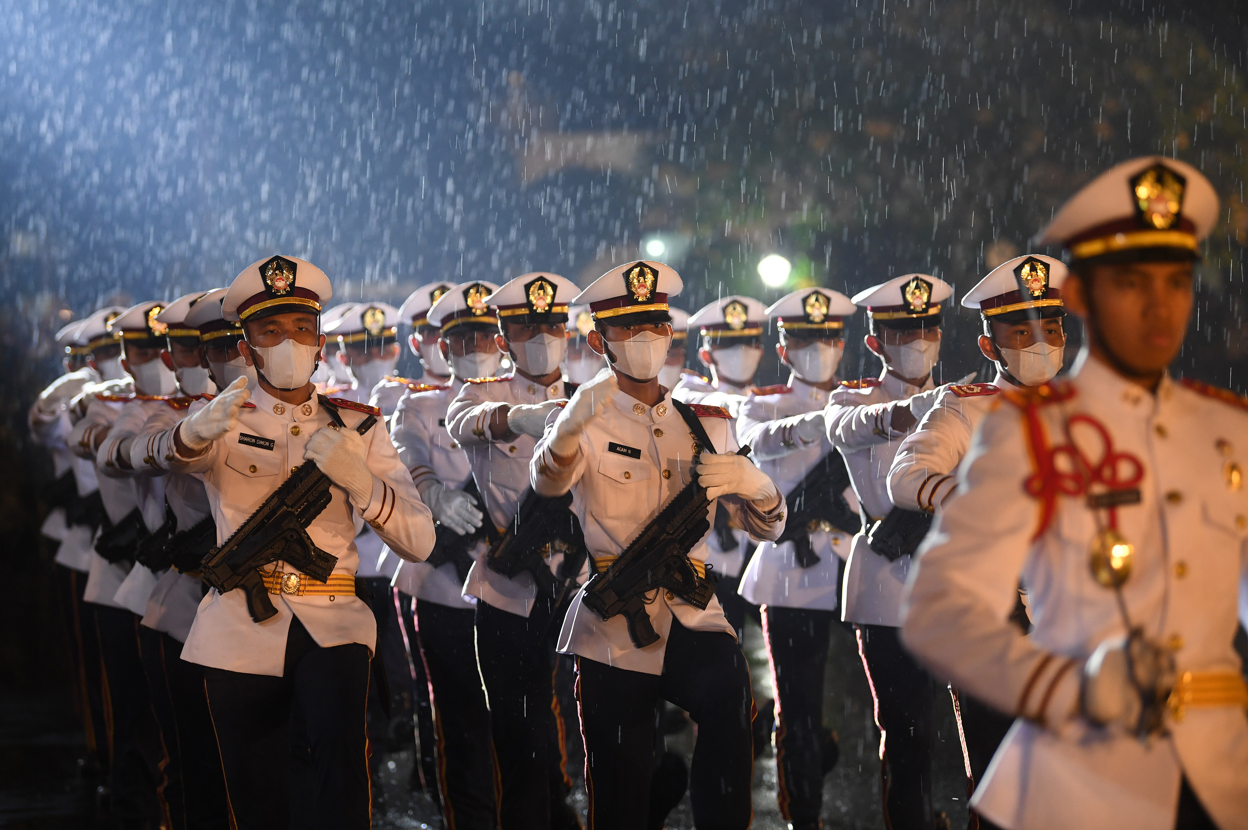 Parade Senja di Kementerian Pertahanan