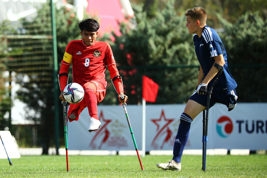 Timnas Amputasi Indonesia Kalahkan Jerman